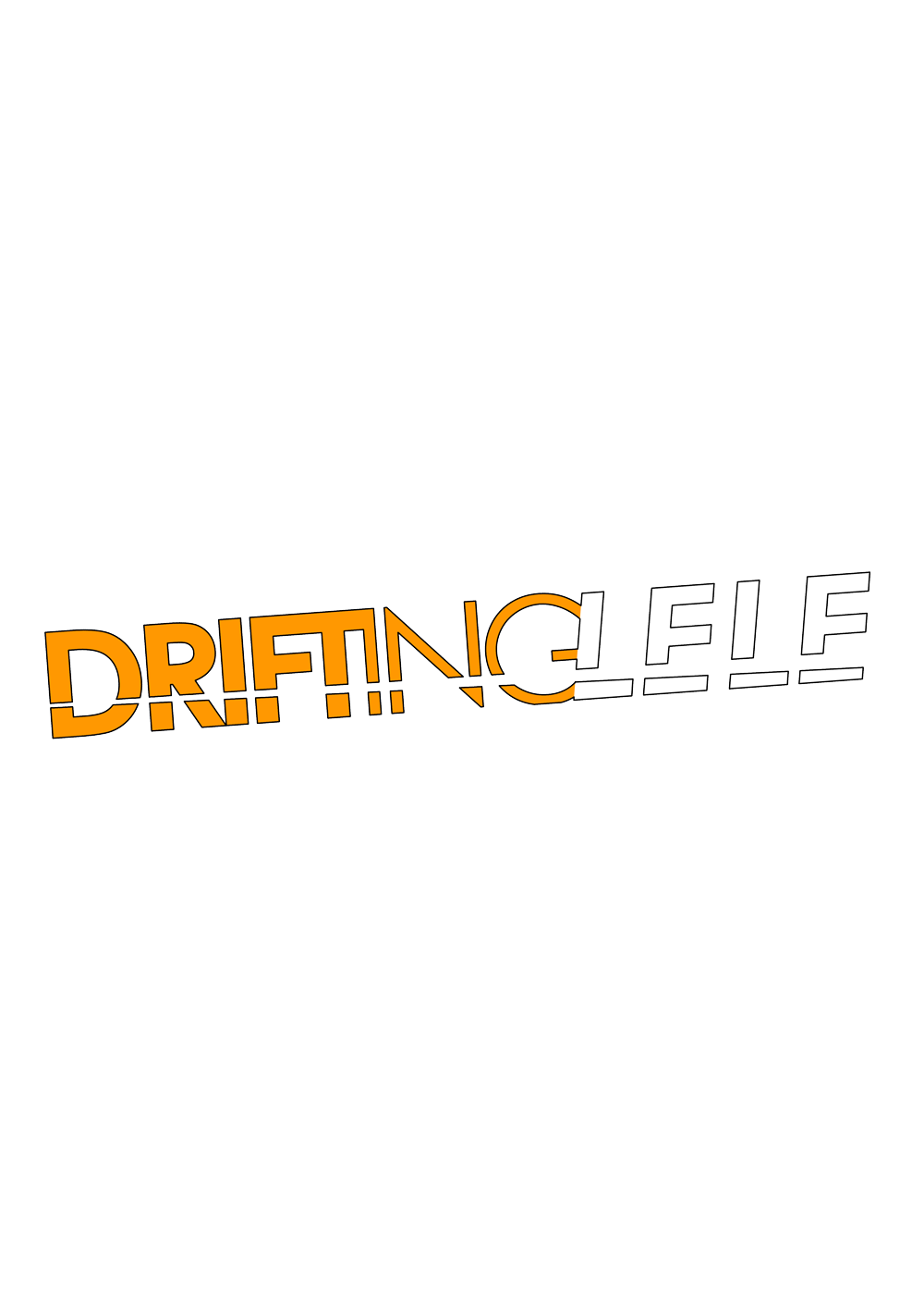 DriftingLele - Aufkleber