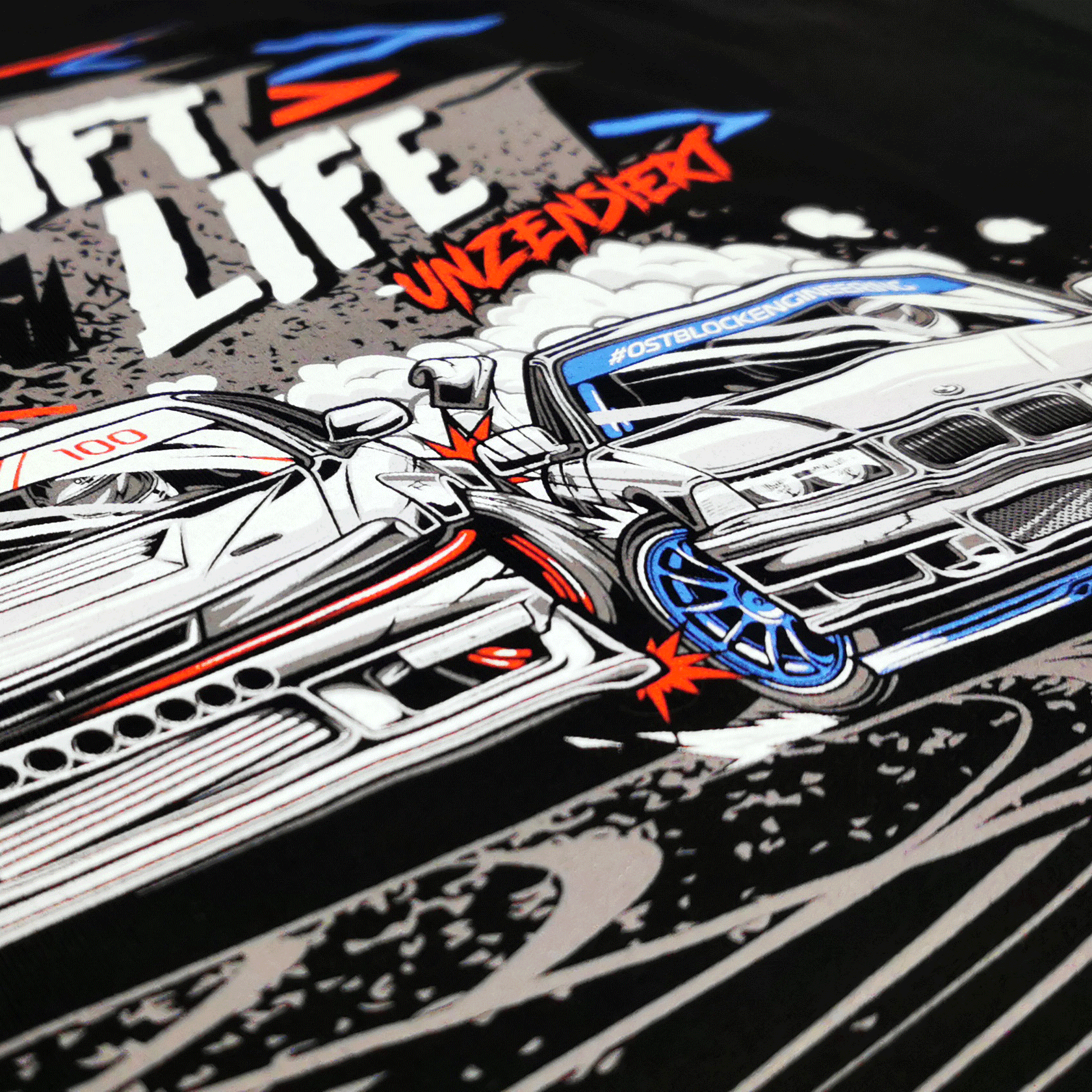 Drift-Life Unzensiert - T-Shirt